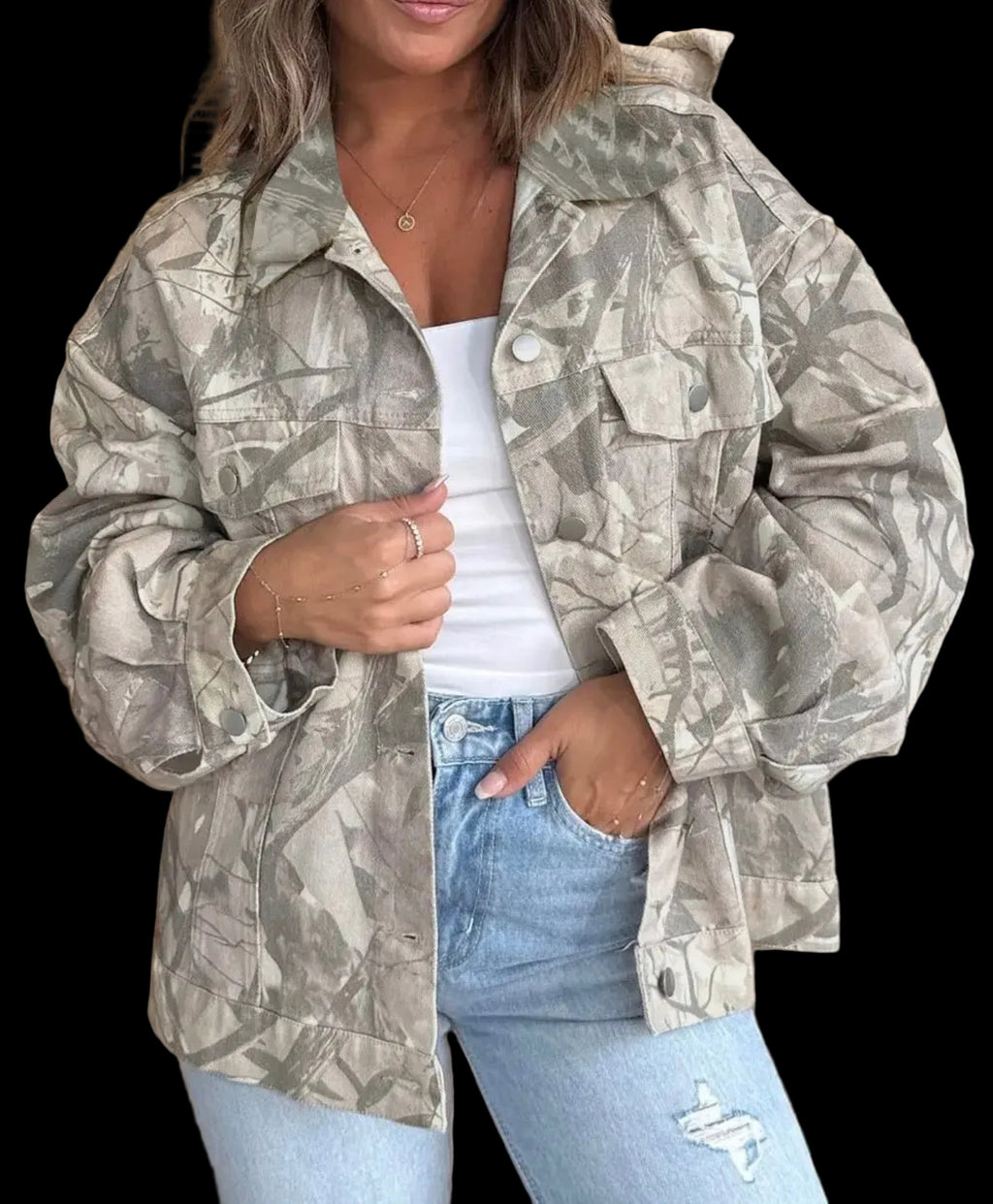 Rosa Womens Camo Jacket