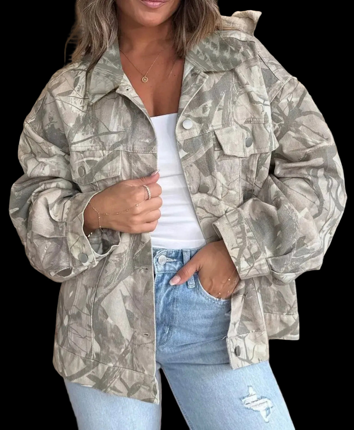 Rosa Womens Camo Jacket