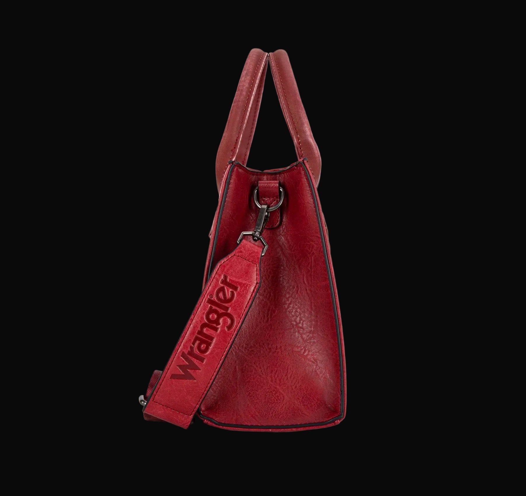 Wrangler WhipStitch Tote/Crossbody - Red