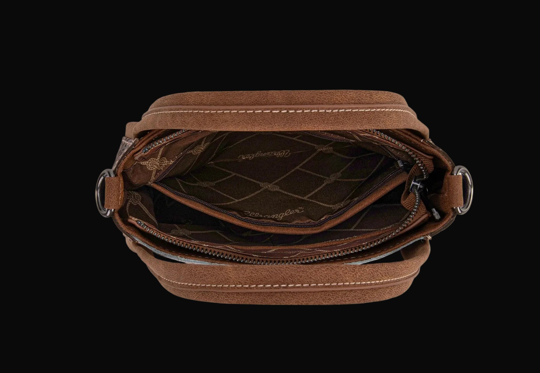 Wrangler Genuine Hair-On Cowhide Tote/Crossbody