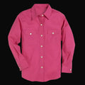 Wrangler Girls Western Top - Hot Pink