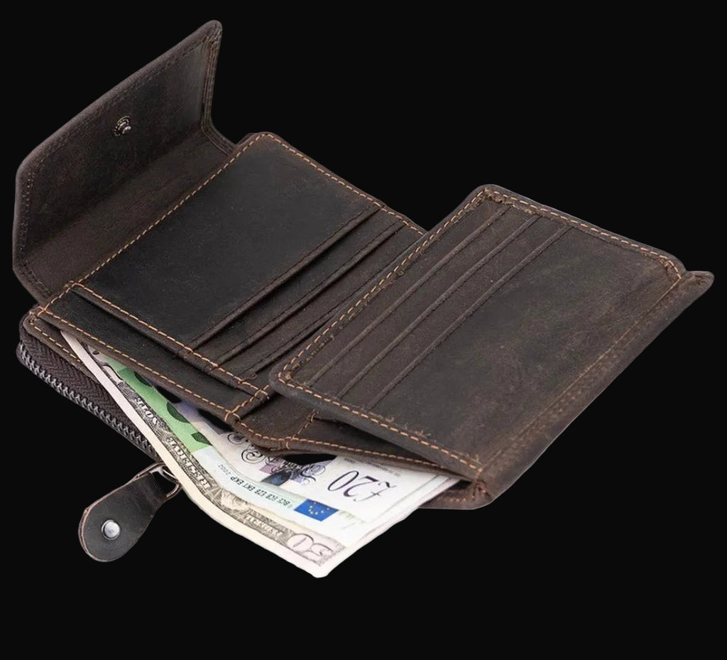 Greenwood Leather Wallet - Tina