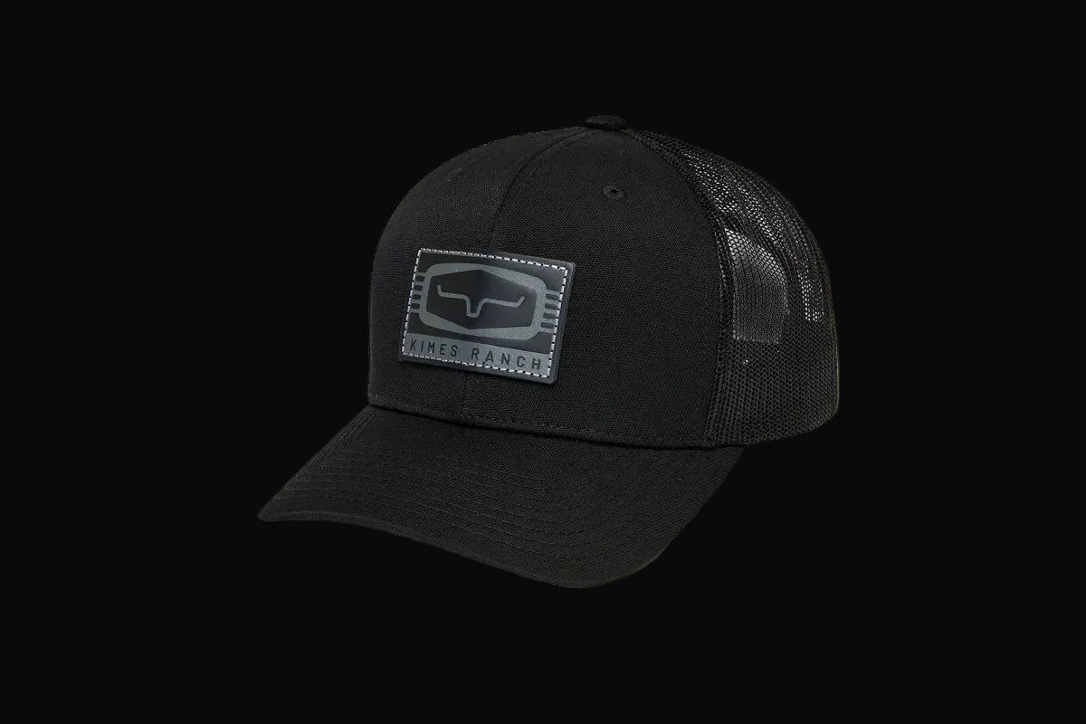 Kimes Ranch - Camden Trucker Hat Black
