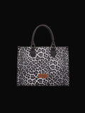 Wrangler Leopard Print Wide Tote Bag/Crossbody