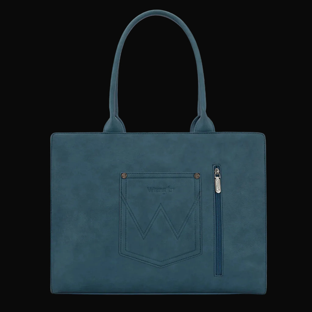 Wrangler Horseshoe Cutout Carry-All Large Tote Bag