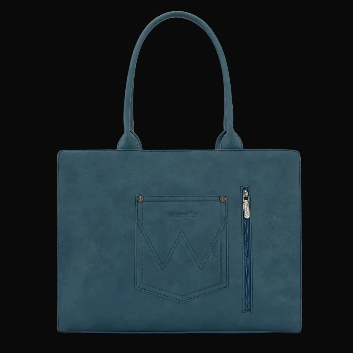 Wrangler Horseshoe Cutout Carry-All Large Tote Bag