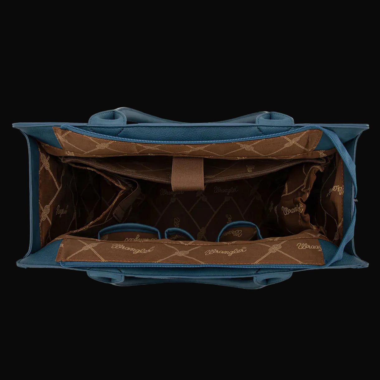 Wrangler Horseshoe Cutout Carry-All Large Tote Bag