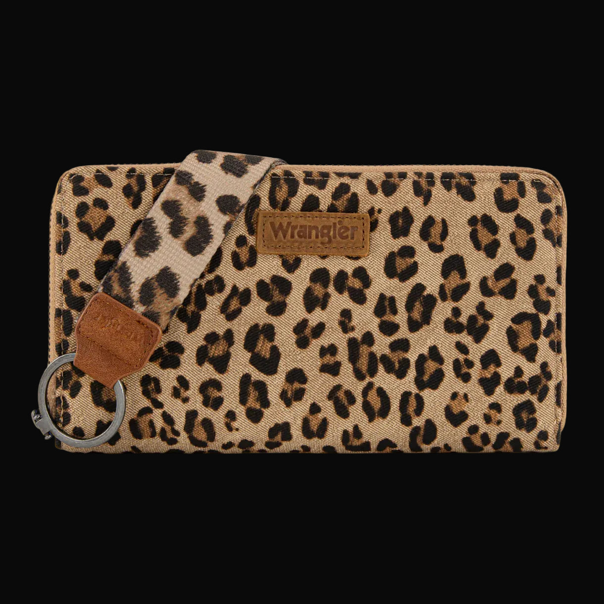 Wrangler Leopard Print Wallet/Wristlet