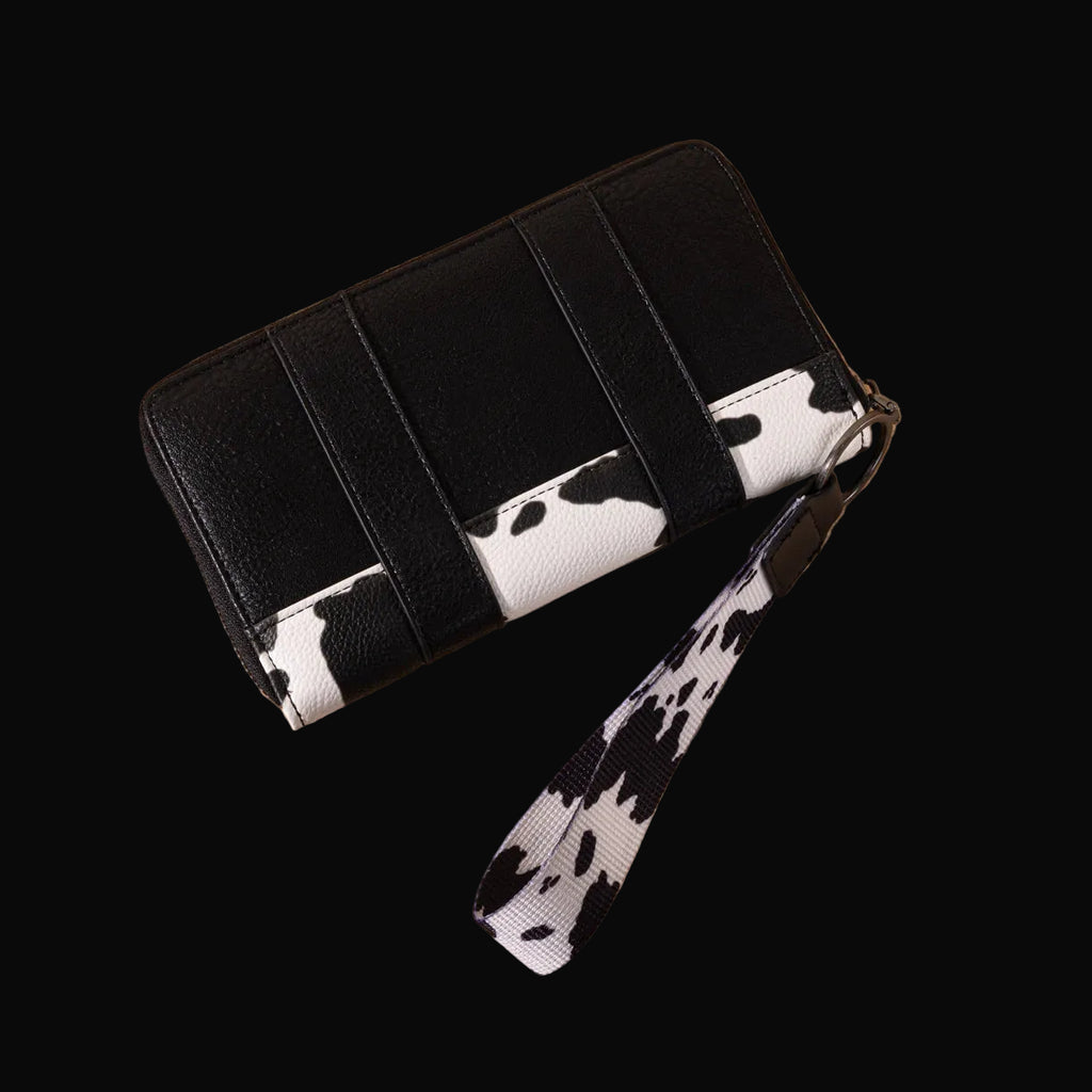 Wrangler Cow Print Wallet