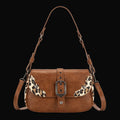 Wrangler Western Buckle Studded Shoulder Crossbody Bag