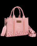 Wrangler Leopard Print Carry Tote/Crossbody