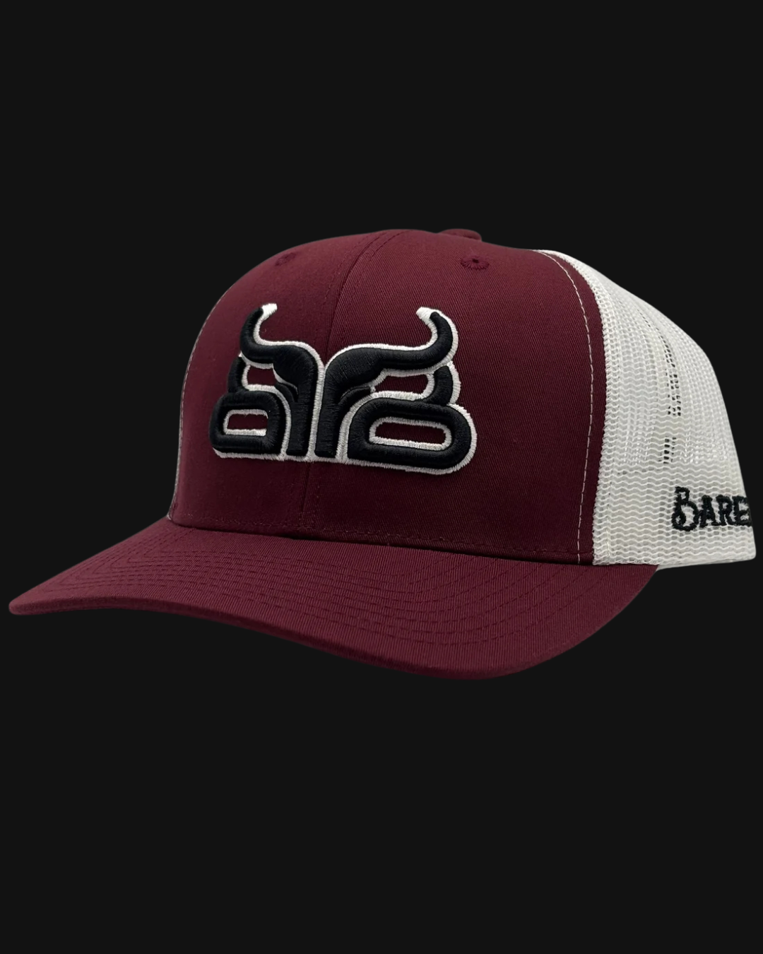 BAREDOWN Maroon & White A-Frame