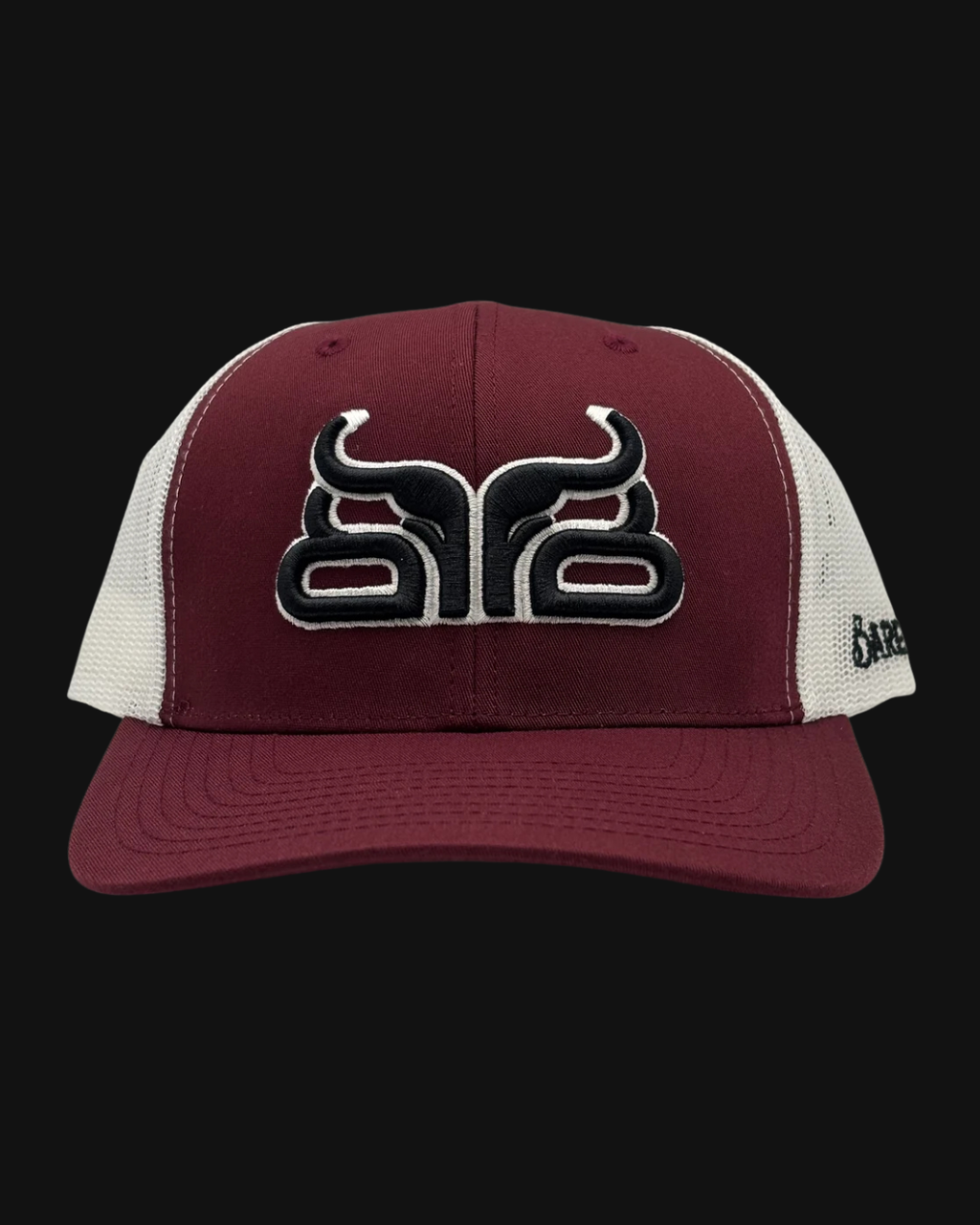 BAREDOWN Maroon & White A-Frame