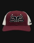 BAREDOWN Maroon & White A-Frame