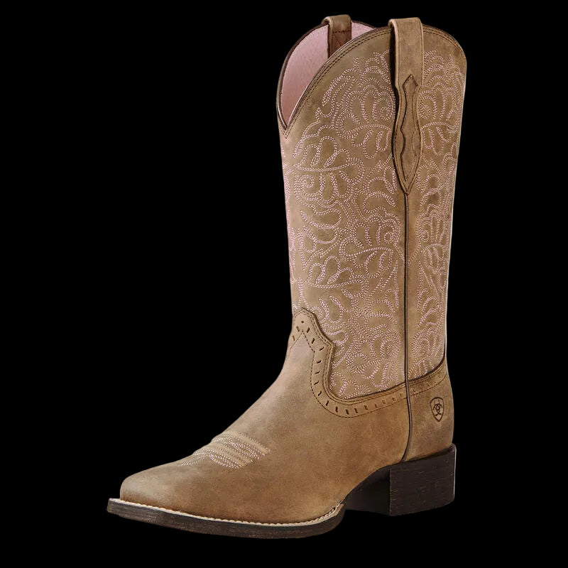 Ariat Women’s Round Up Remuda Wide Square Toe Western Boot