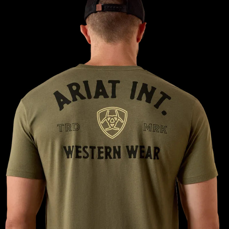 Ariat Men's Outline Shop T-Shirt