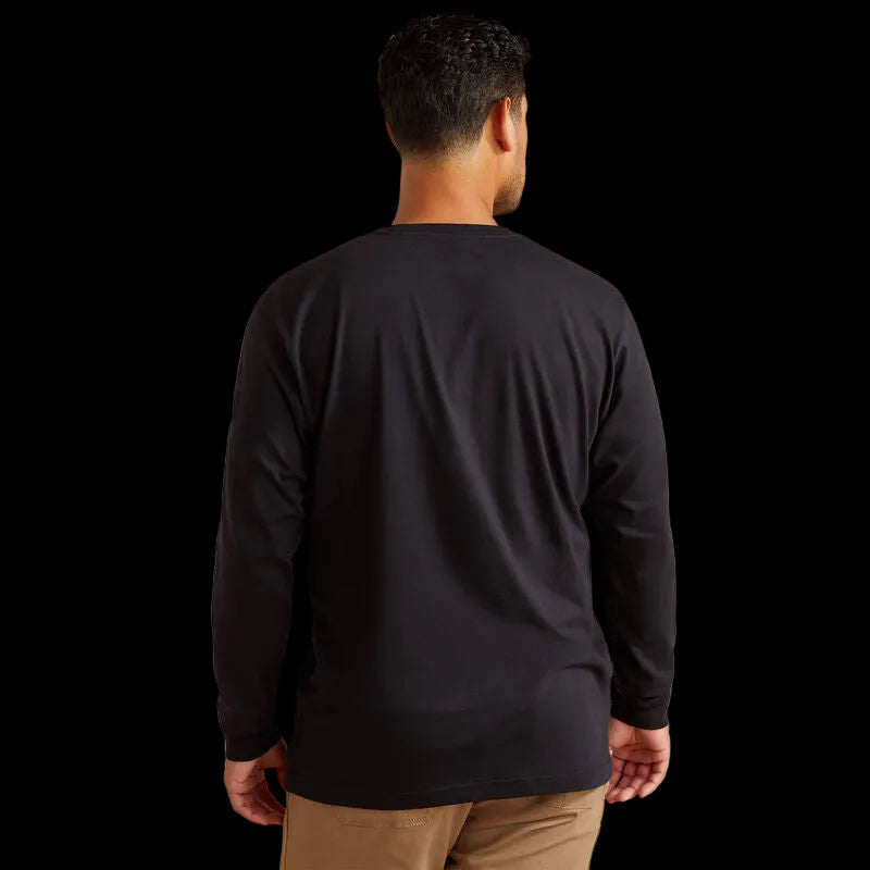 Ariat Men's Rebar Cotton Strong Standard Logo Pocket T-Shirt