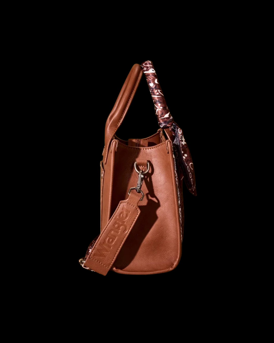 Wrangler Braided Paisley Bandana Tote Bag