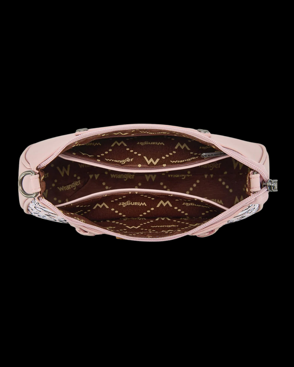 Wrangler Braided Paisley Bandana Shoulder Bag