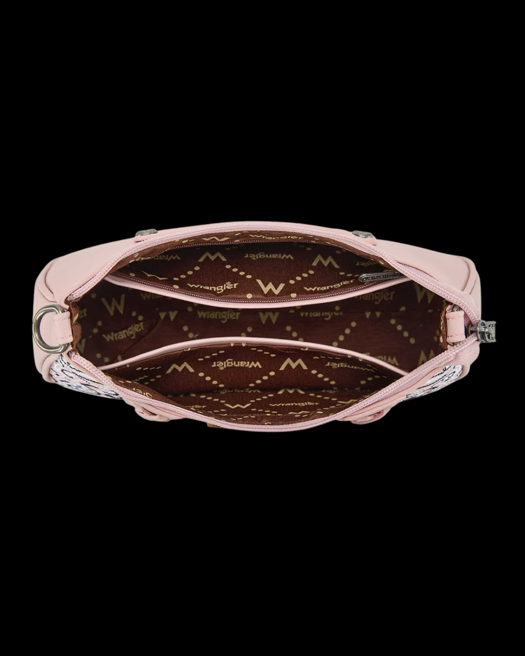 Wrangler Braided Paisley Bandana Shoulder Bag