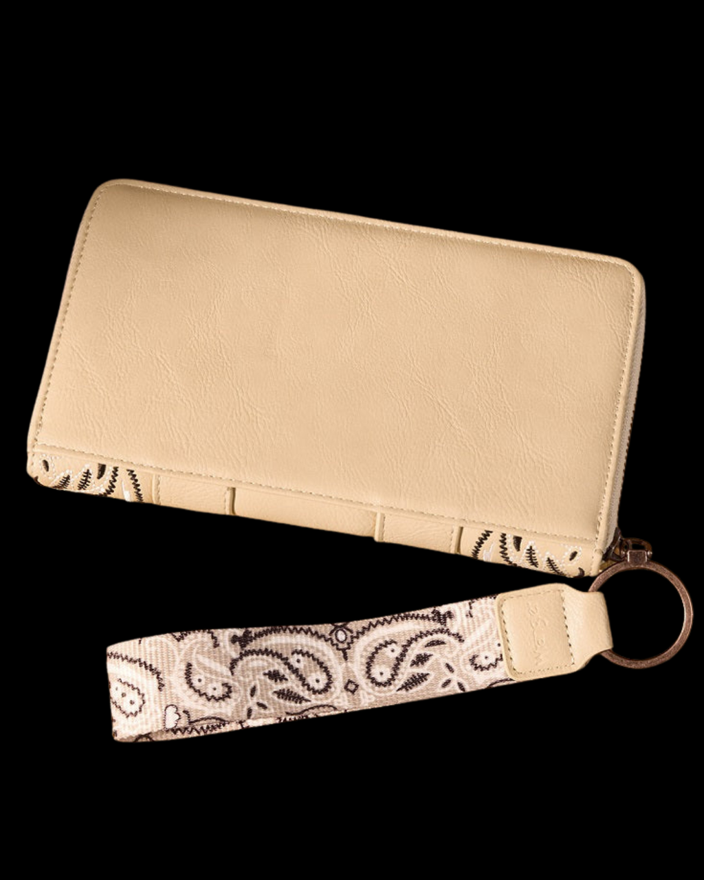 Wrangler Braided Paisley Bandana Wallet