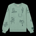 Wrangler Retro® Punchy Sweatshirt Crew - Blue