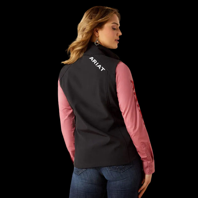 Ariat Womens Logo Softshell Vest