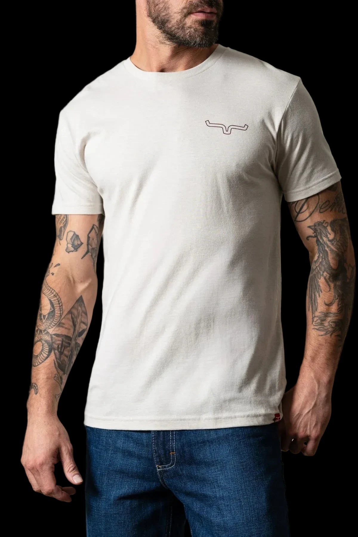 Kimes Ranch Men’s Camo Back Shirt