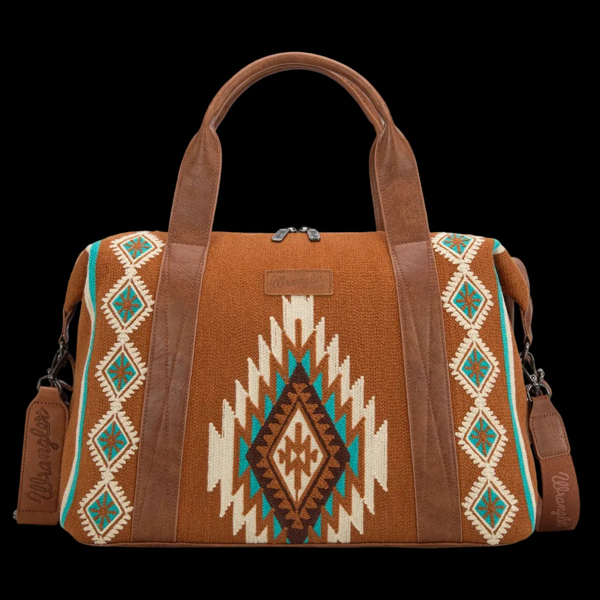 Wrangler Southwestern Print Duffle Bag