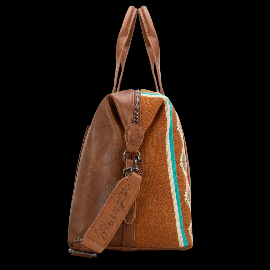 Wrangler Southwestern Print Duffle Bag