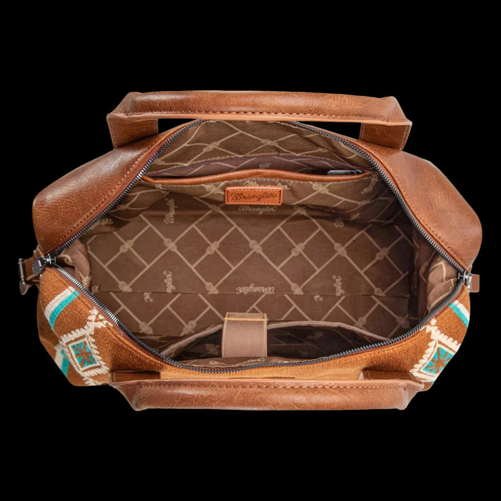 Wrangler Southwestern Print Duffle Bag