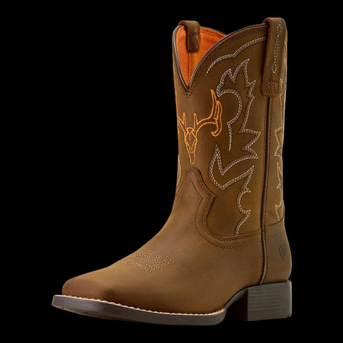 Ariat Youth Deer Ridge Wide Square Toe Western Boot