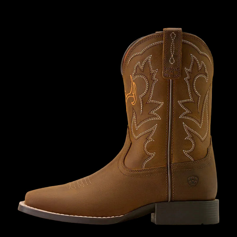 Ariat Youth Deer Ridge Wide Square Toe Western Boot