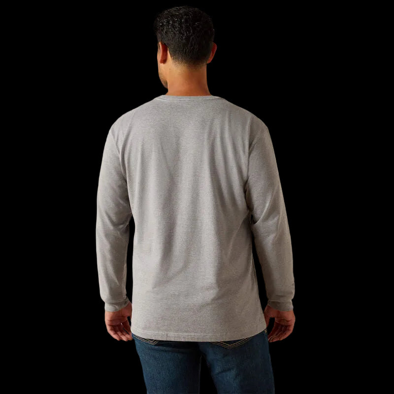Ariat Men's Rebar Cotton Strong Standard Logo Pocket T-Shirt