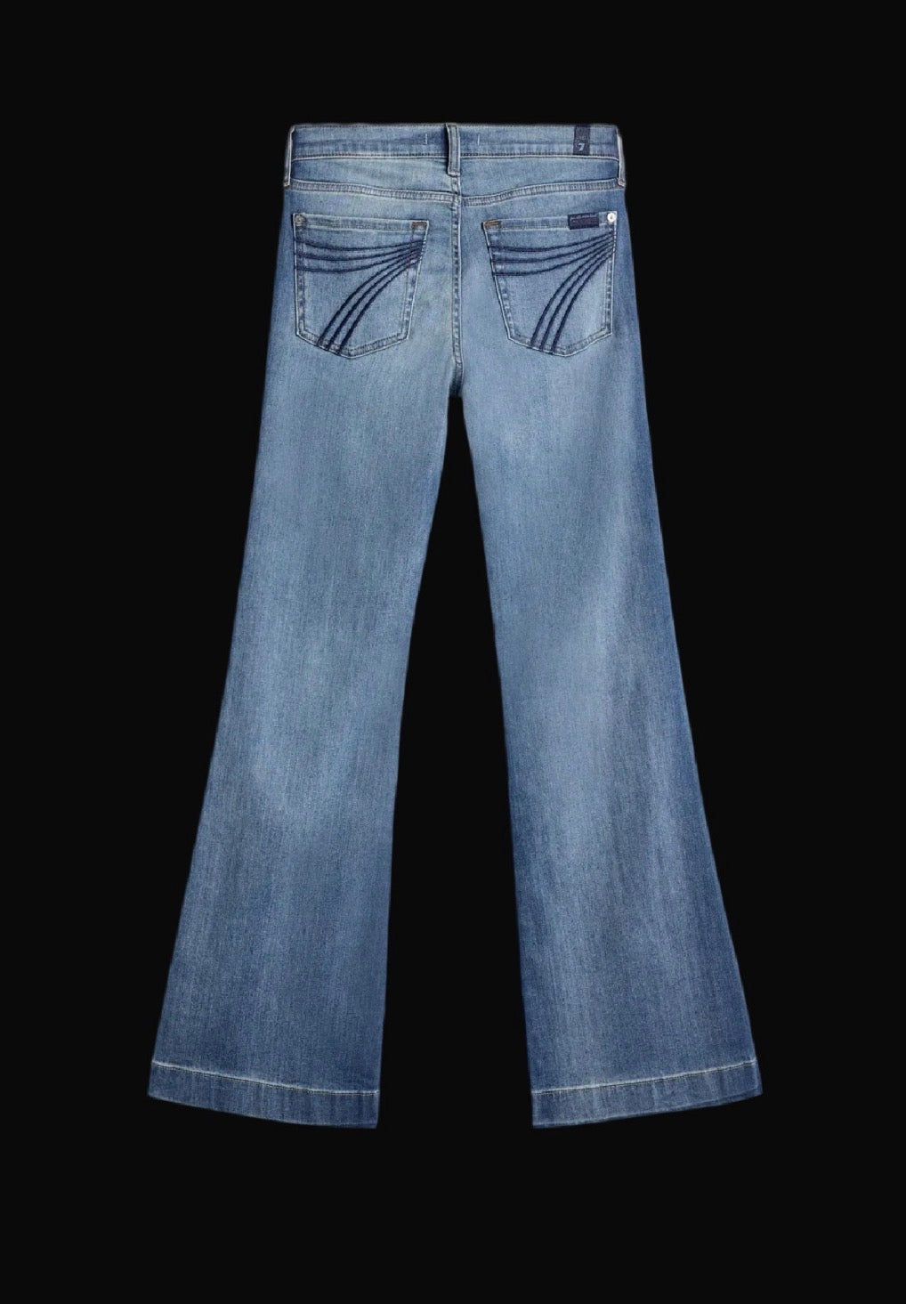 7 For All Mankind DOJO Slim Distressed Denim Jeans | Premium Western Wear