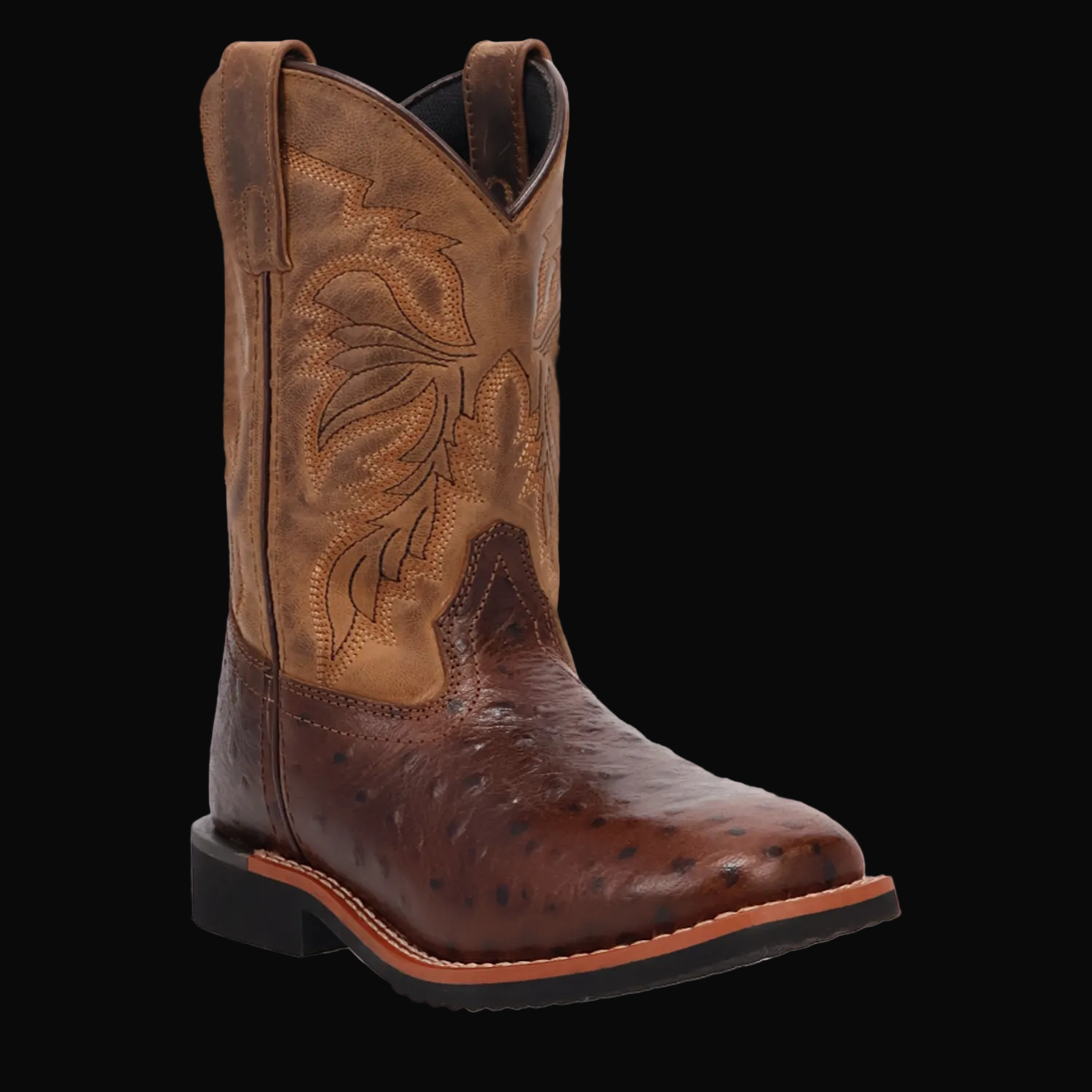 Jet Leather Children's Boots - Chocolate/Brown