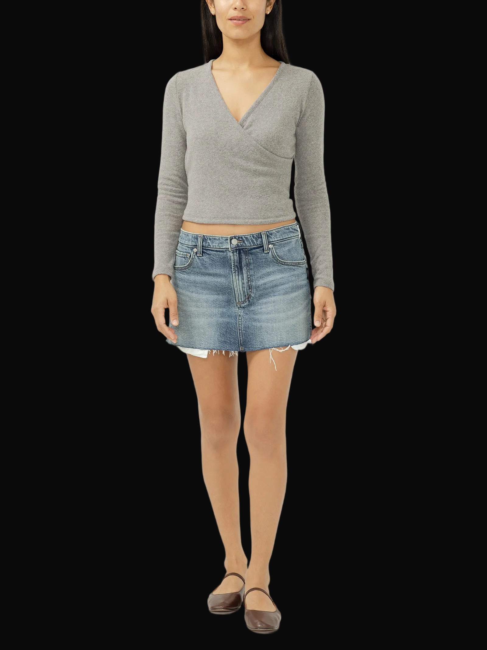 Silver Jeans Co. Womens Solana Micro Mini Skirt