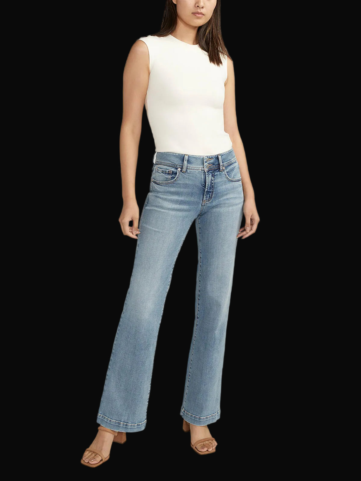 Silver Jeans Co. Womens Suki Trousers: Indigo