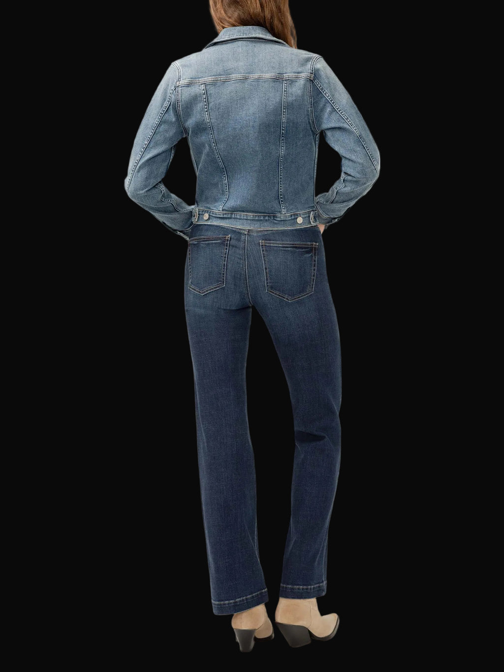 Silver Jeans Co. Womens Denim Jacket: Indigo