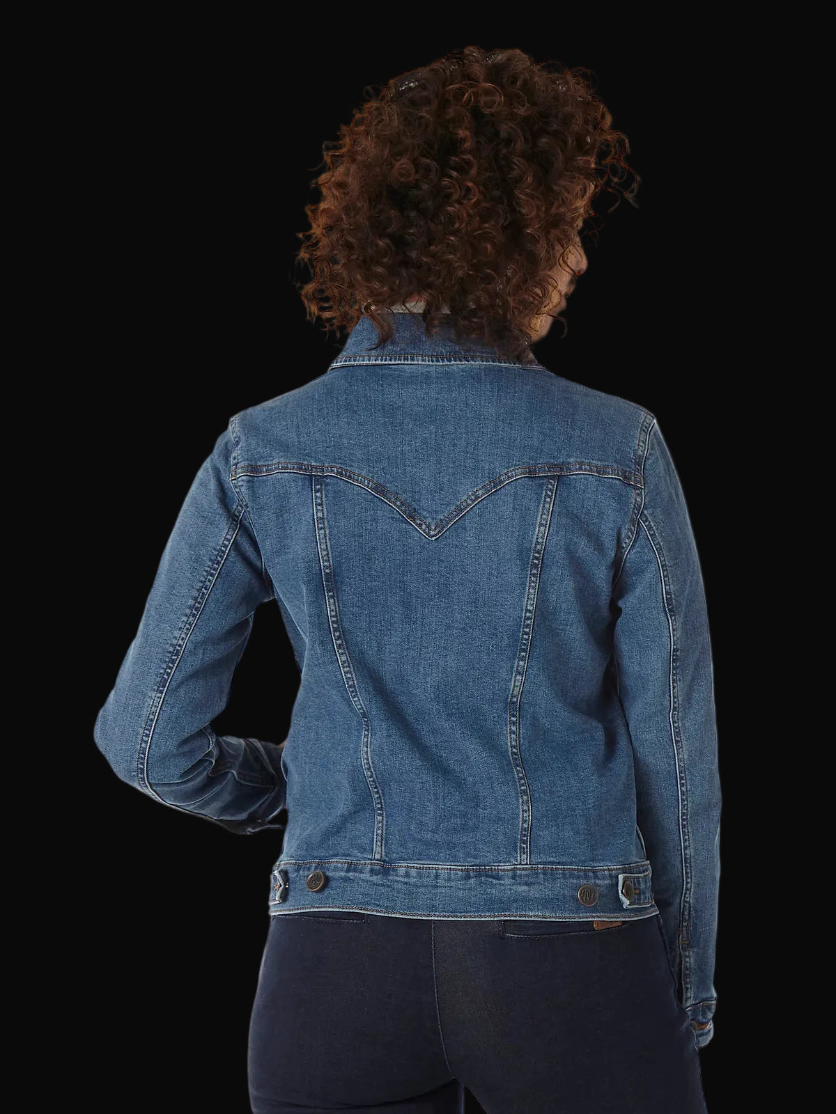 Wrangler Western Fashion Jacket - Dark Denim