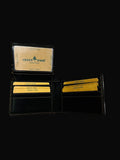 Greenwood Leather Men's Trifold RFID Wallet