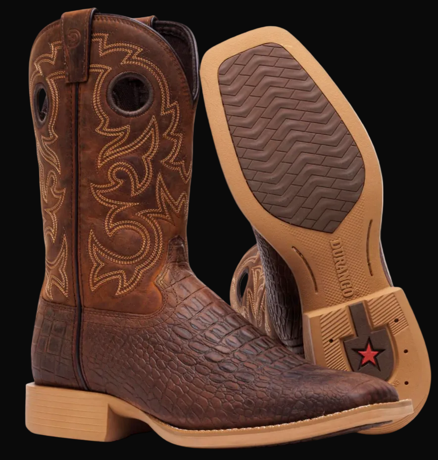Durango MEN SHYLOH 11" SQUARE TOE PULLHOLE