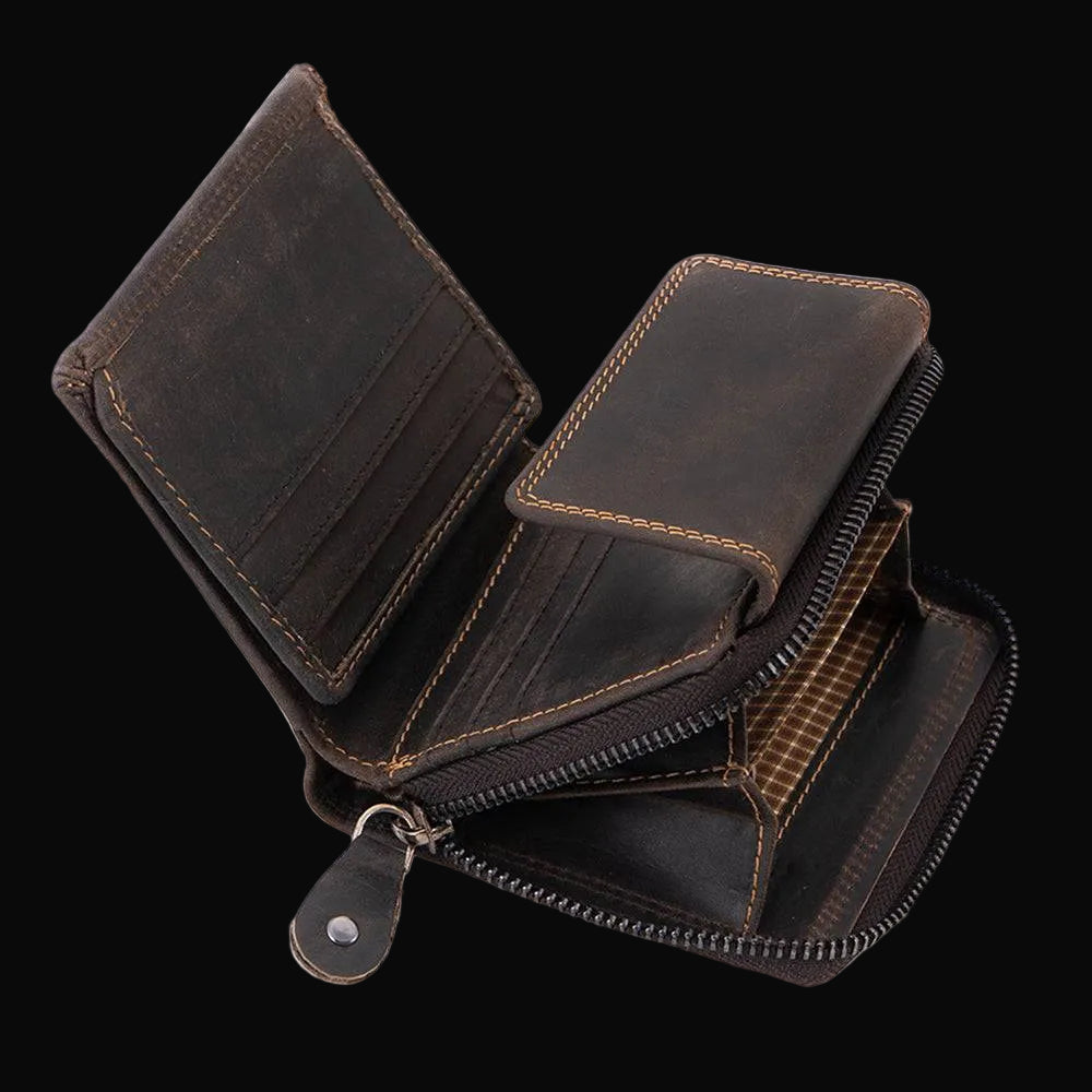 Greenwood Leather Wallet - Tina