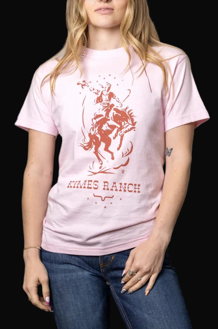 Kimes Ranch Womens Lucky B Saddle Bronc T-Shirt
