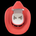 Western Express Barrel Racer Earrings in Cowboy Hat Gift Box
