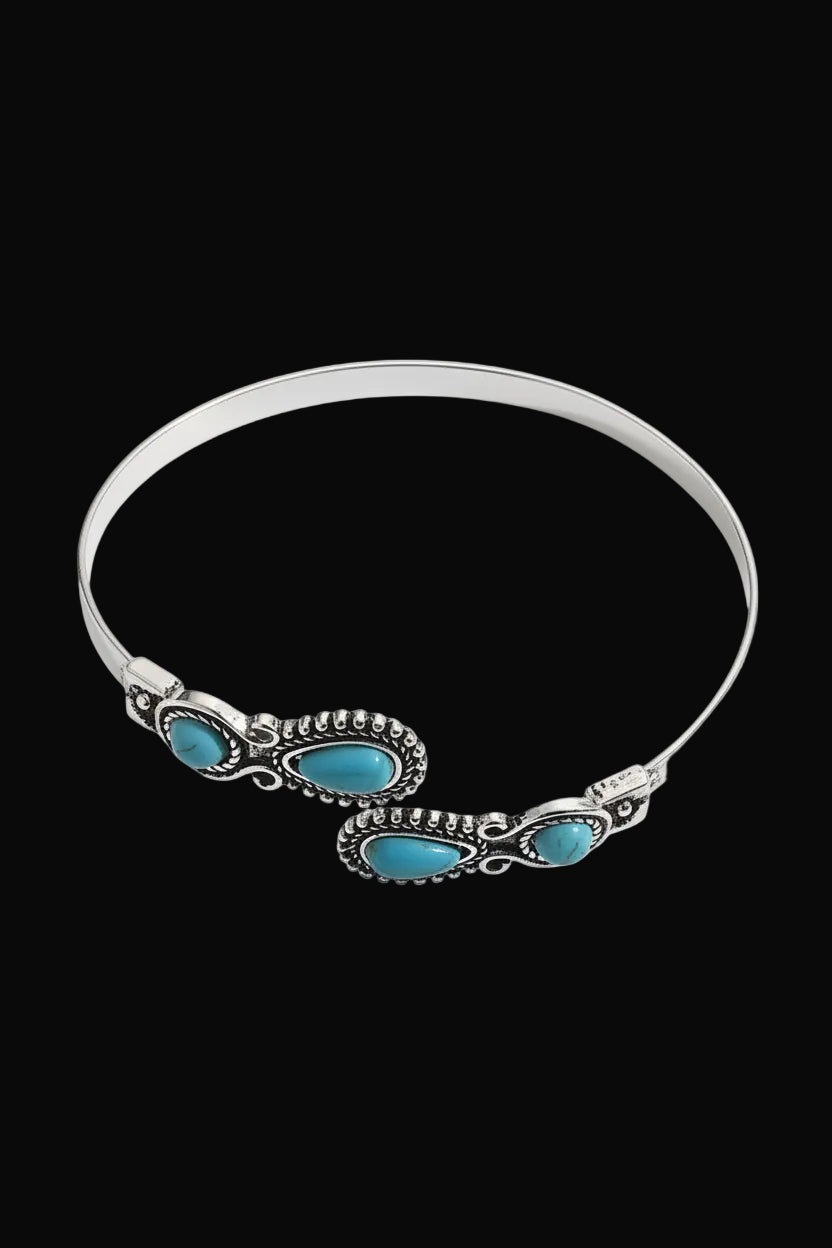 Skobeloff Western Turquoise Stone Bracelet: Skobeloff