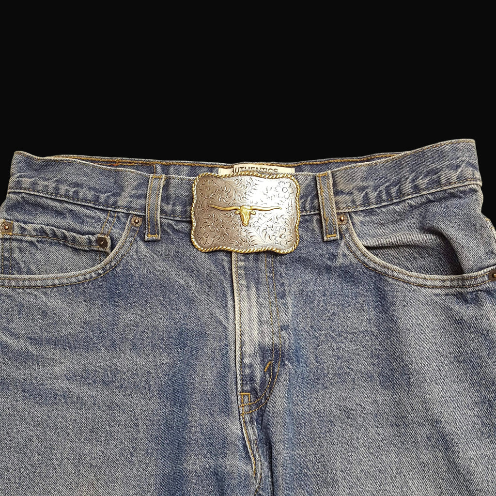 Buckle: Western Long Horn Buckle
