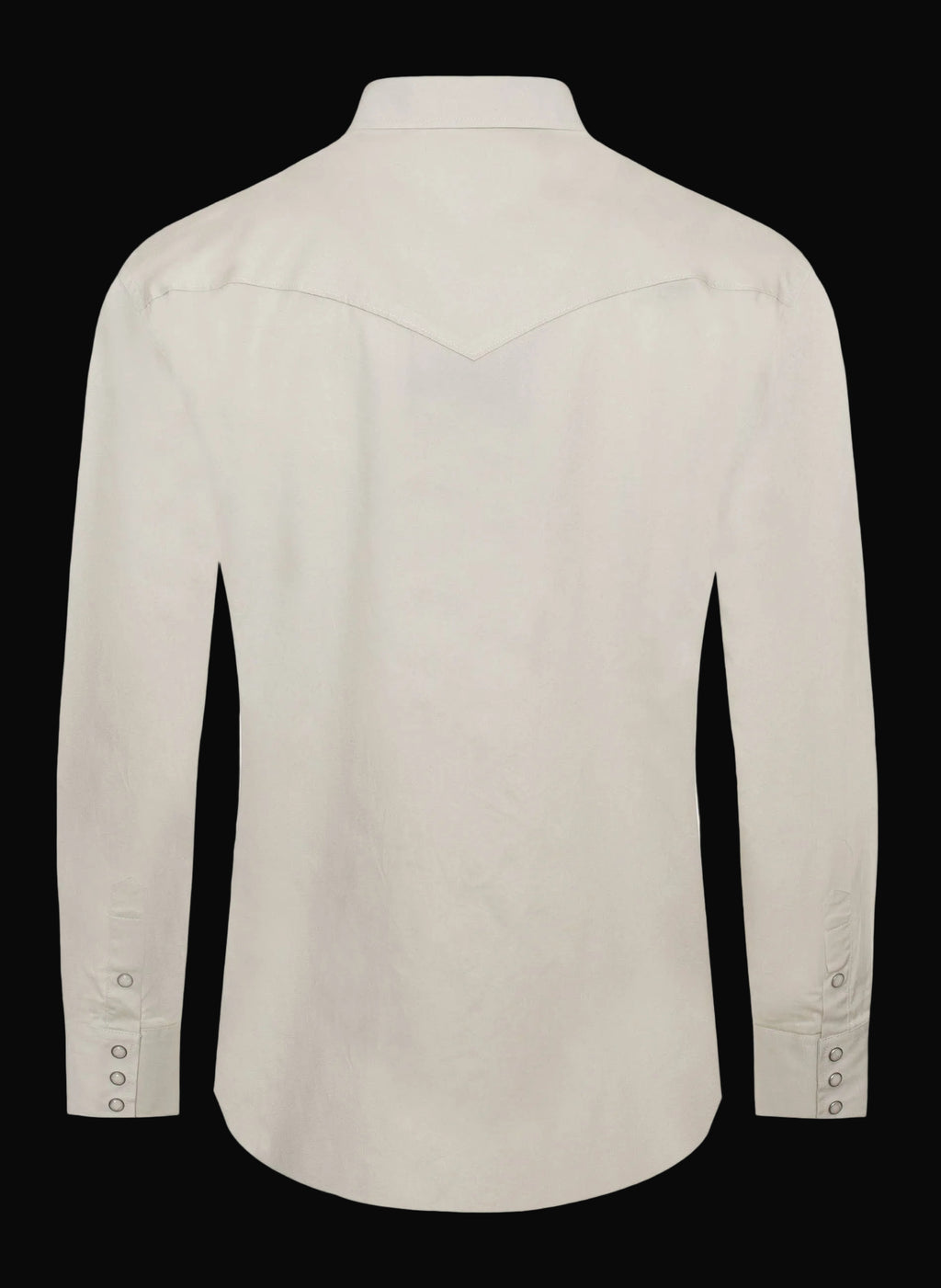 Men's Western Solid Twill Shirt