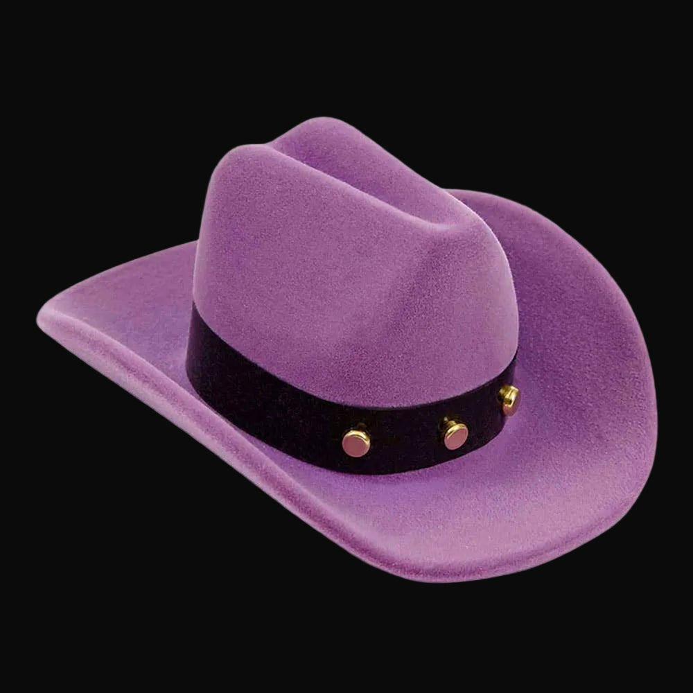 Western Express Horse Head Necklace in Cowboy Hat Gift Box
