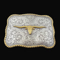 Buckle: Western Long Horn Buckle